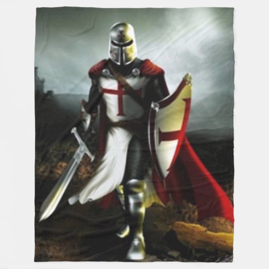 CRUSADER FLEECE DEKEN (Voorkant)