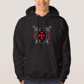 Crusader Templar Emblem Knight Order Hoodie (Voorkant)