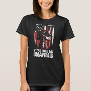 Crusader The Good is unangst Fight Evil Knight T T-shirt