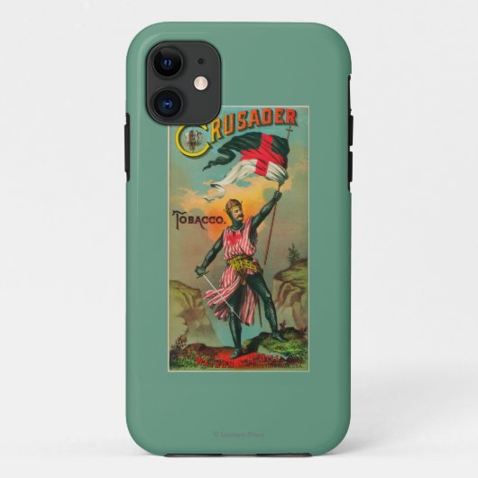 Crusader Tobacco LabelPetersburg, VA Case-Mate iPhone Case (Achterkant)