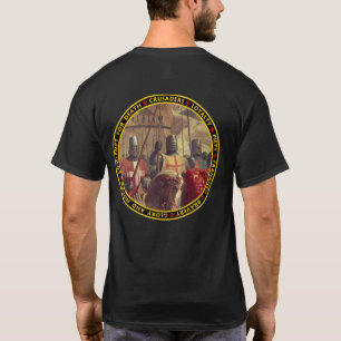 Crusaders Schilderen op de Marchh T-shirt