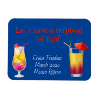 Cruse deur Stateroom Magnet Drinken Cocktails