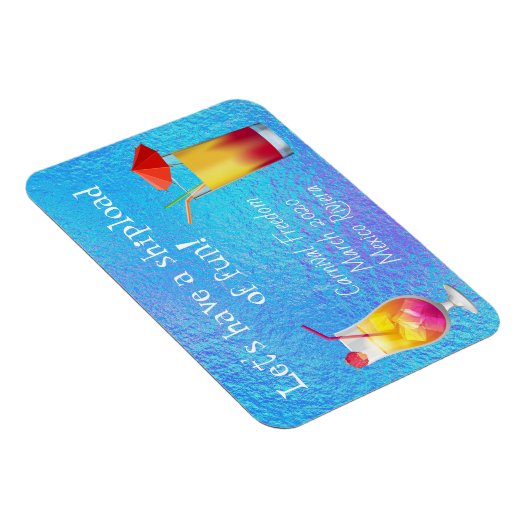 Cruse deur Stateroom Magnet Drinken Cocktails Magneet (Rechterzijde)