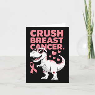 Crush Borstkanker Bewustzijn Maand Kaart