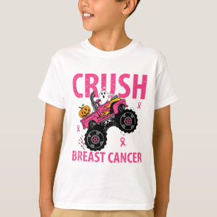 Crush borstkanker bewustzijn Monster Truck Hallow T-shirt