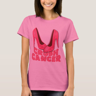 Crush Cancer met Stilettos T-shirt