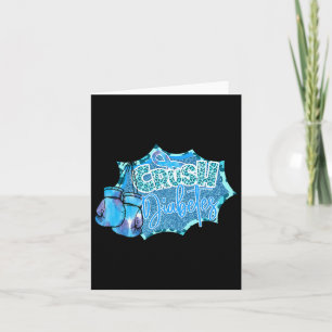 Crush Diabetes Blauwe Bokshandschoenen Diabetes Aw Kaart