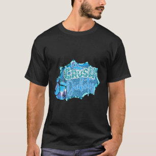 Crush Diabetes Blauwe Bokshandschoenen Diabetes Aw T-shirt