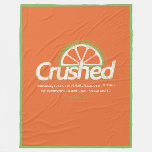 Crush Fleece Blanket Deken (Voorkant)