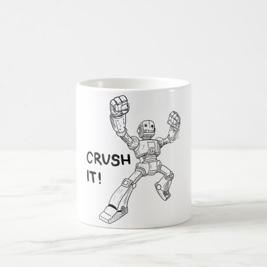Crush het koffiemok (Center)
