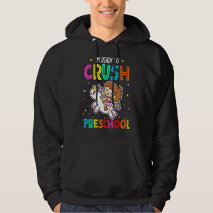 Crush Preschool Dabbing Unicorn terug naar school  Hoodie