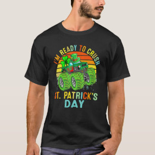 Crush St Patricks Day Monster Truck Toddler T-shirt