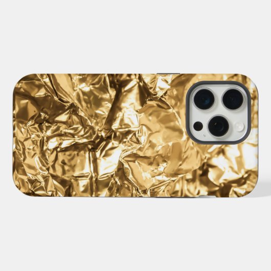 Crushed Golden Folds (Verso Horizontal)