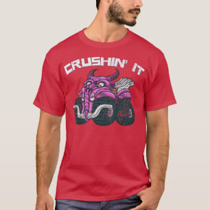 Crushin' Goblin Monster Truck  Retro 249 T-shirt