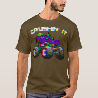 Crushin' Monster Truck Retro260 T-shirt