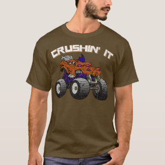 Crushin' Monster Truck Retro262 T-shirt