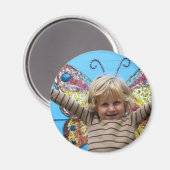 Cruv vlinder magneet img2 (Voorkant / Achterkant)