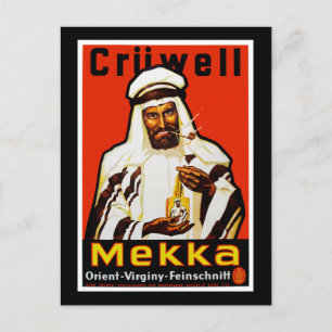 Cruwell Mekka Tobacco Briefkaart