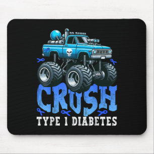 Cruype 1 Diabetes Awareness T1d Diabetisch Monster Muismat
