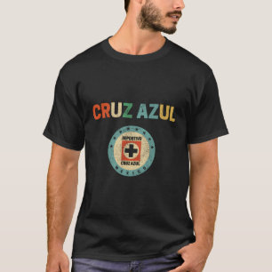 Cruz Azul verontruste retro  T-shirt