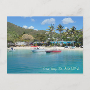 Cruz Bay, St. John USVI Briefkaart
