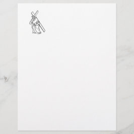 Cruz Jesus Letterhead