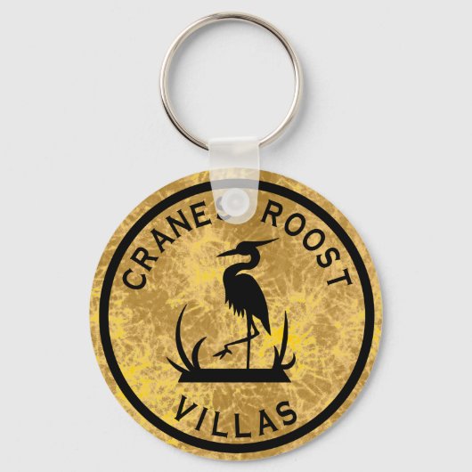 CRV-GOLD-BLK SLEUTELHANGER (Voorkant)