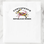 CRW-Sticker Ovale Sticker (Tas)