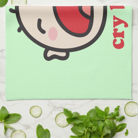 Cry Baby Theedoek (Gevouwen)