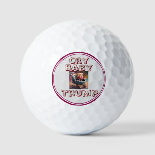 Cry Baby Trump Golfbal Golfballen