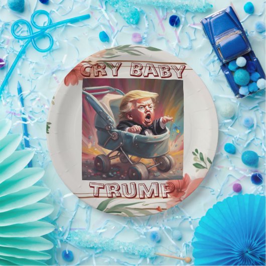 Cry Baby Trump papier Bord (Feest)