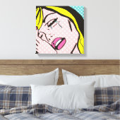 Cry Me a River Pop Art toile étirée (Insitu(Chambre))