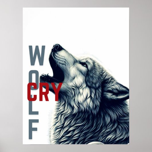 Cry Wolf Poster (Voorkant)