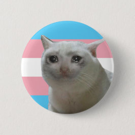 Crybaby Trans Pride Ronde Button 5,7 Cm