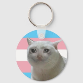 Crybaby Trans Pride Sleutelhanger