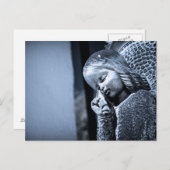 Crying Angel Briefkaart (Voorkant / Achterkant)