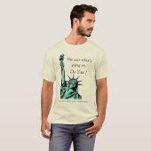 Crying Liberty T-shirt (Voorkant volledig)