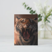 Crying Tiger - Postkarte Briefkaart (Staand voorkant)