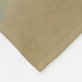 Crynose cream fleece deken (Hoek)