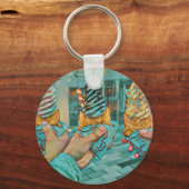 Crynose cream sleutelhanger (Voorkant)