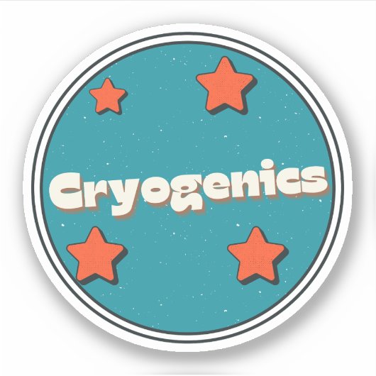 cryogenica sticker (Voorkant)