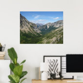 Crypt Lake Valley Poster (Thuiskantoor)