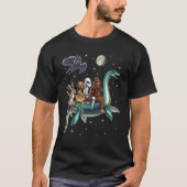 Cryptid Bigfoot Jackalope Mothman Loch Ness Monste T-shirt (Voorkant)