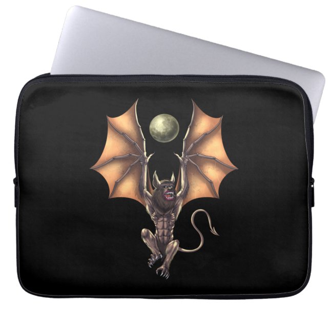 Cryptid Creature Ahool Laptop Sleeve (Voorkant)