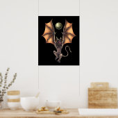 Cryptid Creature Ahool Poster (Keuken)