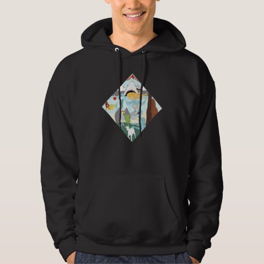 Cryptid Creature Land Hoodie (Voorkant)