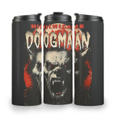  Cryptid Cryptozoology Dogman Retro Thermosbeker