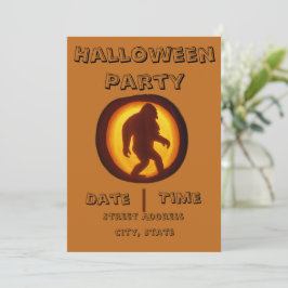 Cryptid Halloween Party - Word lid van de Monster  Kaart