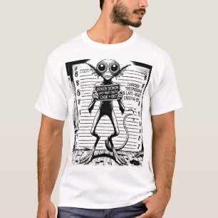 Cryptid Mugshots: Het Dover Demon T-Shirt