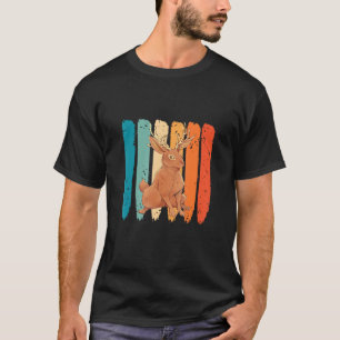 Cryptid Rabbit Retro Jackalope Cryptozoölogie Jack T-shirt